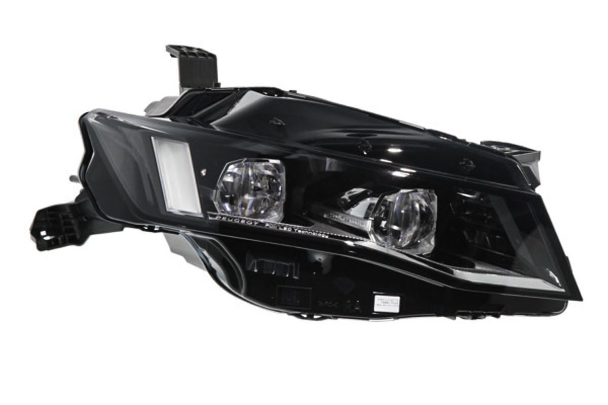 Peugeot 508 Right Headlight, Valeo OEM, OEM 1638036780, MPN 450961