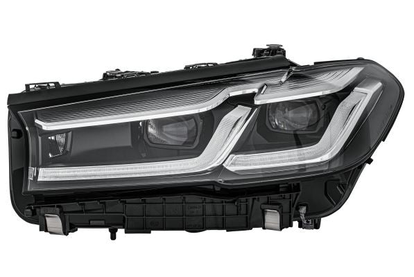 BMW 5 Series G30 G31 Left Headlight, Hella OEM, OEM 63119479263, MPN 1LX 015 449-431