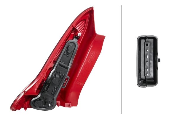 Citroen C4 Right Rear Light, Hella OEM, OEM 6351.T6 - View 2