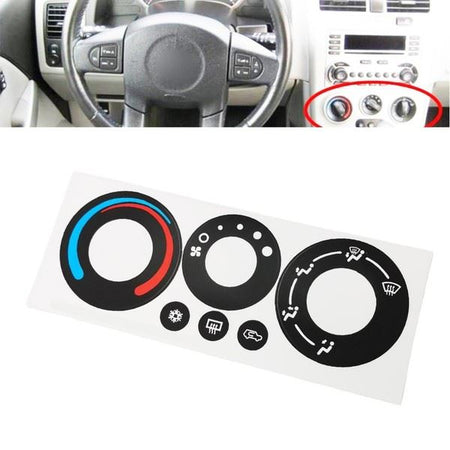 Air Conditioning Control Panel Repair Decal - for Pontiac | Eurowagens