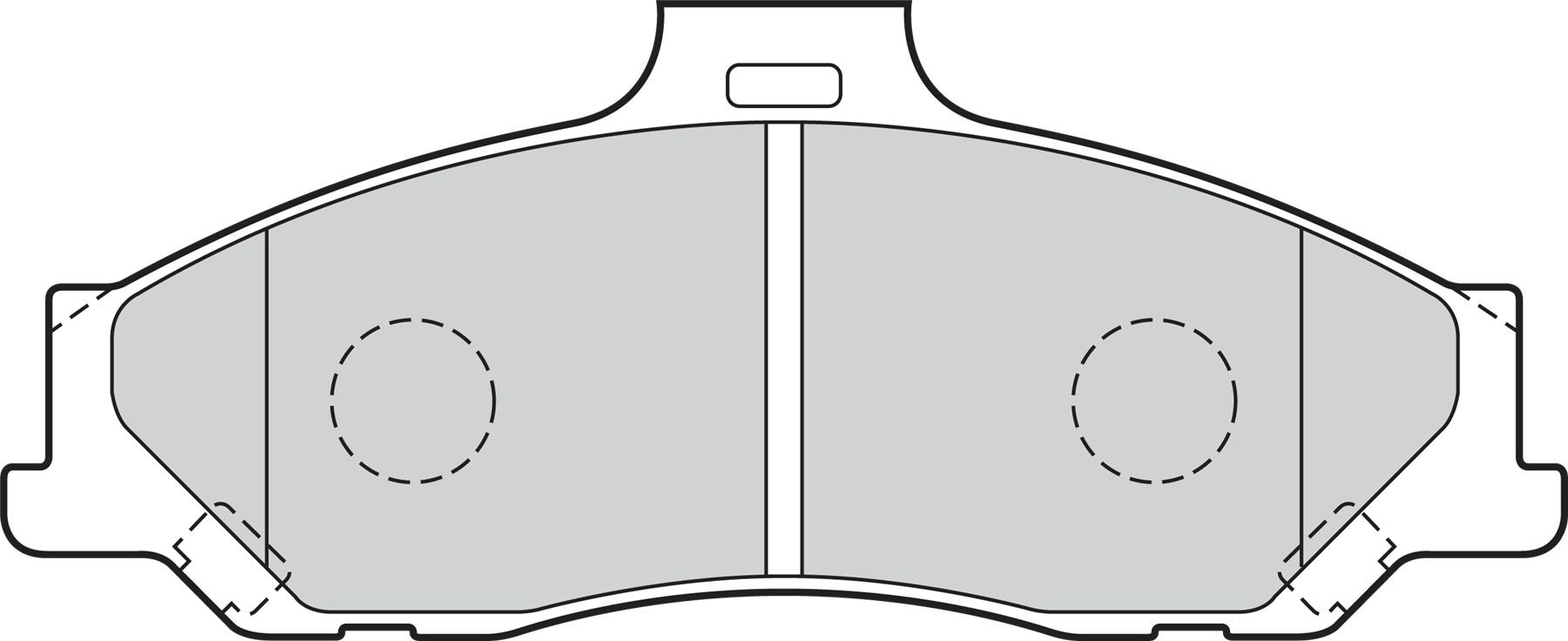 Valeo Front Brake Pad Set for Mazda, Ford Australia & more, OEM quality, OEM 2M34-2001-EA, MPN 302060