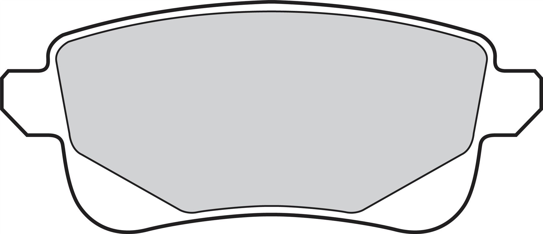 Renault Scenic Rear Brake Pad Set, Valeo OEM, OEM 440608061R - View 2