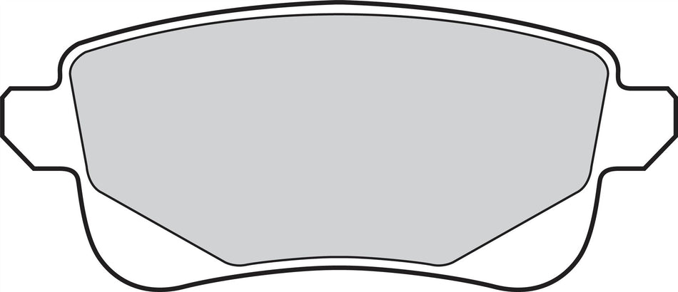 Renault Scenic Rear Brake Pad Set, Valeo OEM, OEM 440608061R - View 2