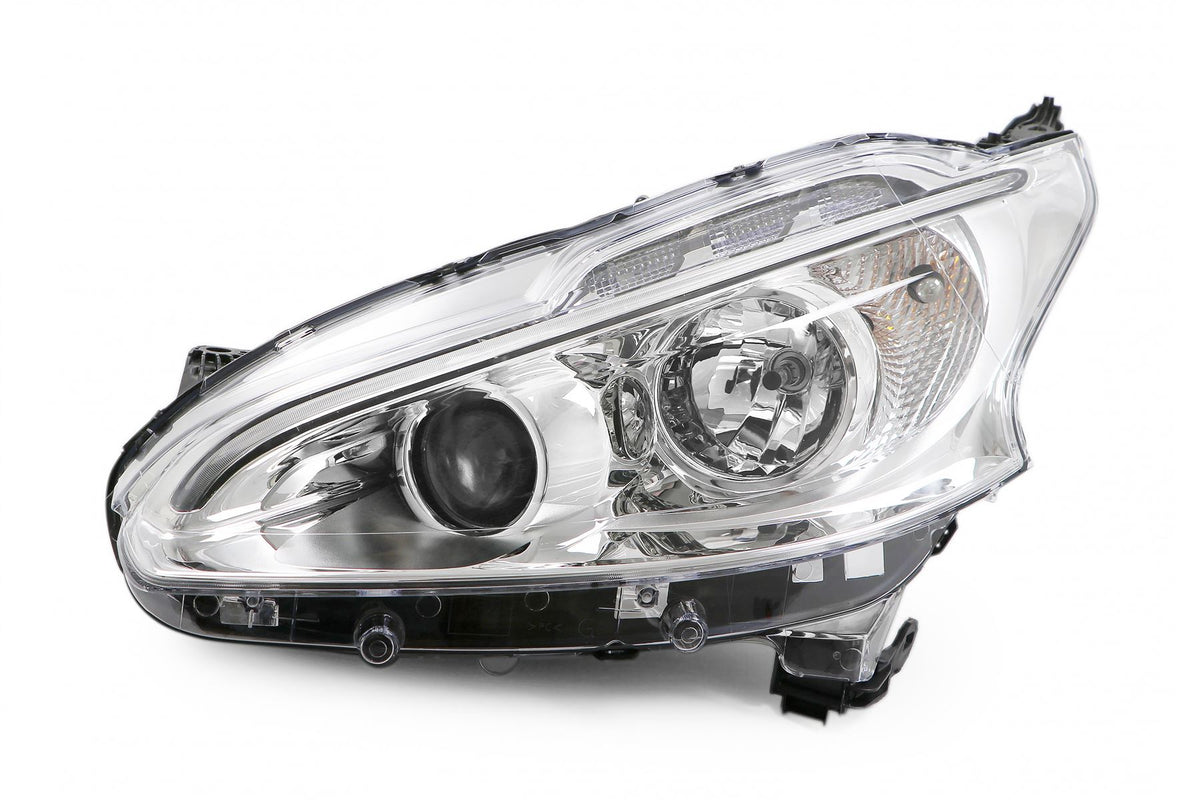 Peugeot 208 Left Headlight, Valeo OEM, OEM 9802221580, MPN 44750