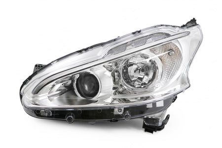 Peugeot 208 Left Headlight, Valeo OEM, OEM 9802221580, MPN 44750