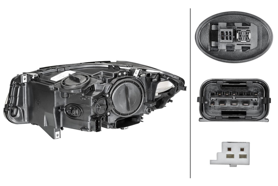 Hella Bi-Xenon LED Right Headlight – BMW | OEM 63 11 7 271 908