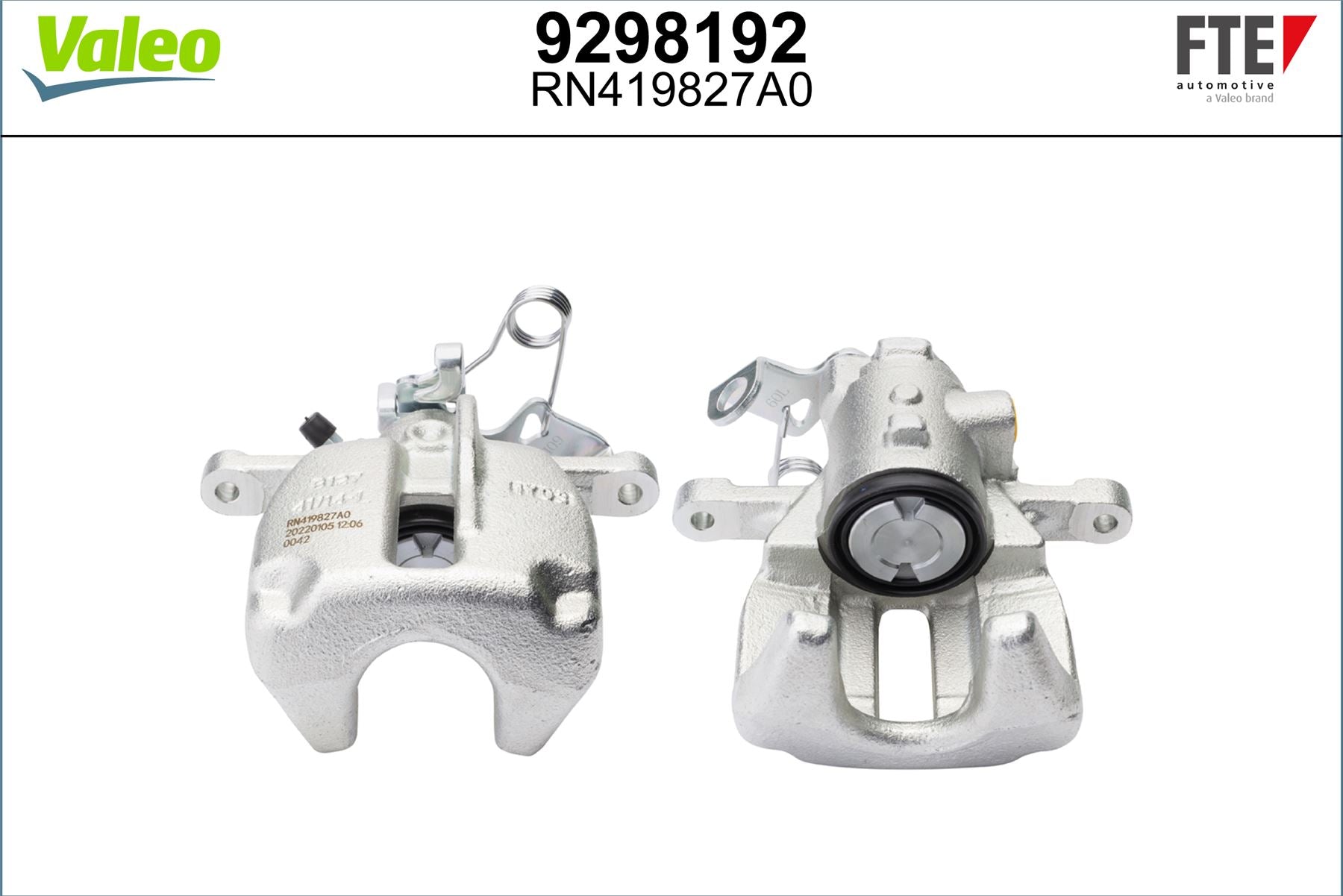 Valeo Left Brake Caliper Left for Toyota, Citroen & more, OEM quality, OEM 4401L0, MPN 9298192
