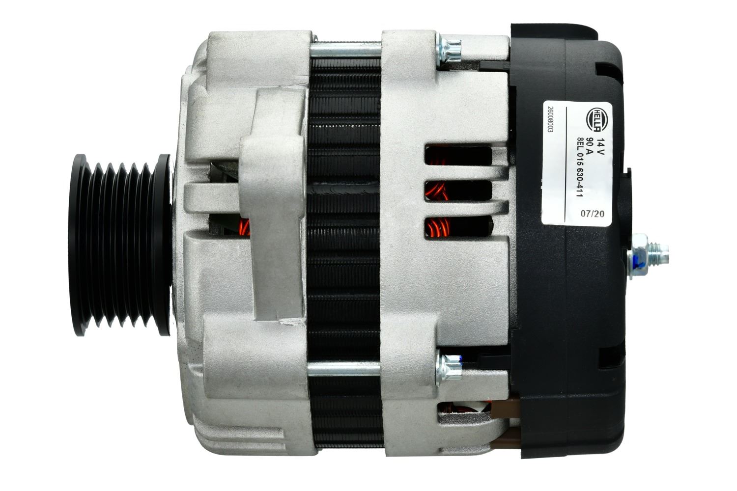 Hella Alternator for Chevrolet, OEM quality, OEM 96540542, MPN 8EL 015 630-411