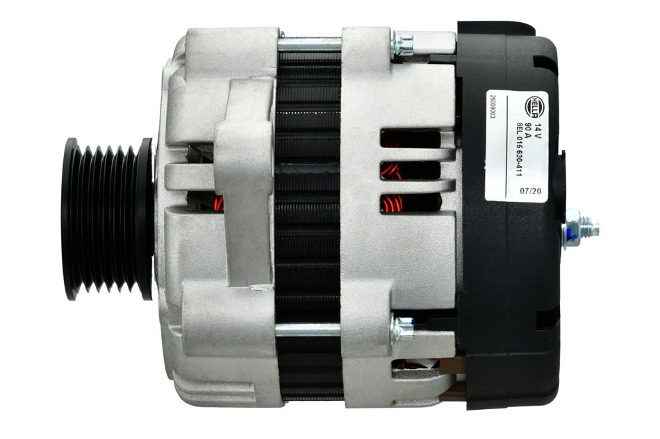 Hella Alternator for Chevrolet, OEM quality, OEM 96540542, MPN 8EL 015 630-411