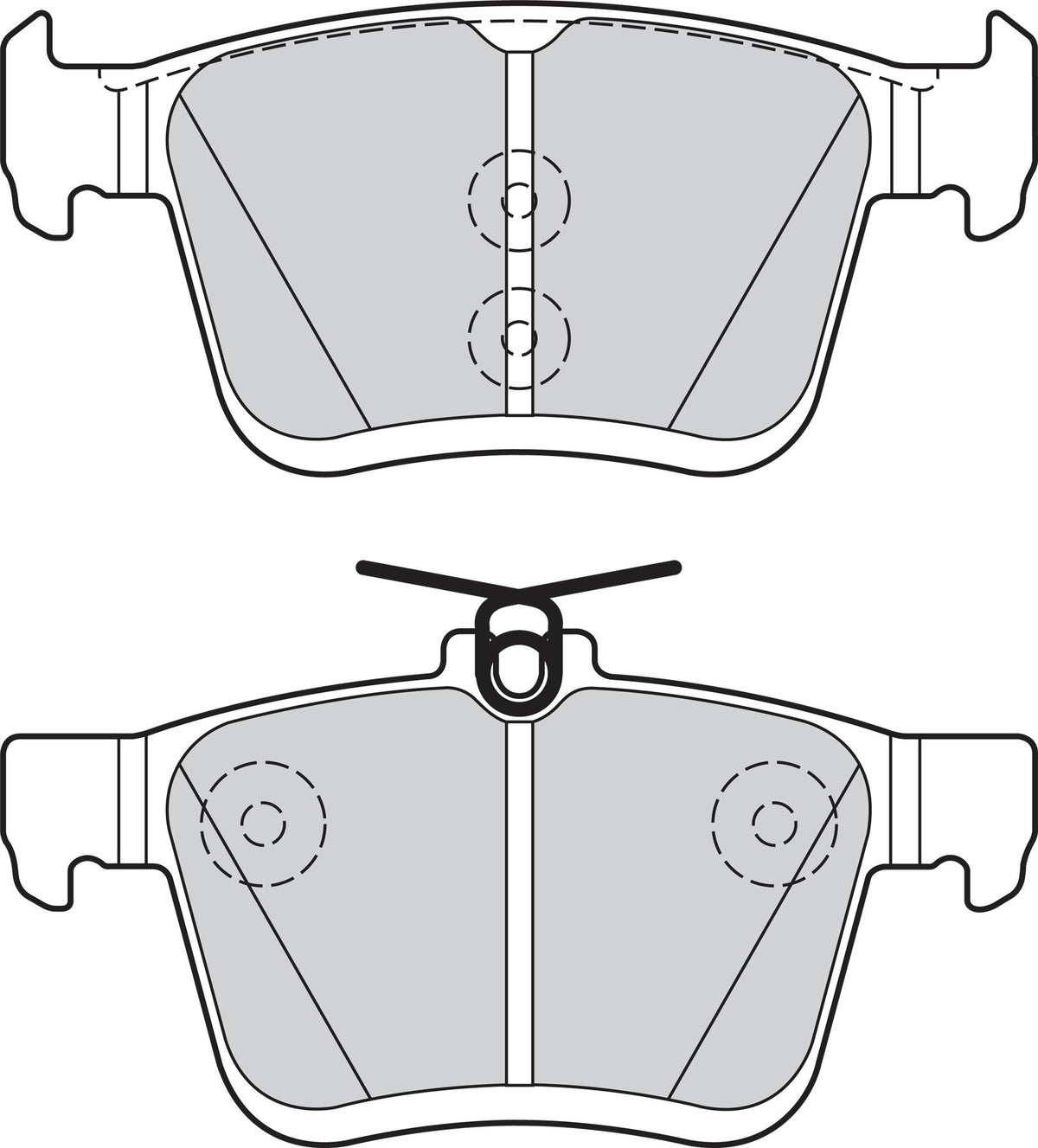 Valeo Rear Brake Pad Set for Skoda, Seat & more, OEM quality, OEM 5Q0698451AD, MPN 302146