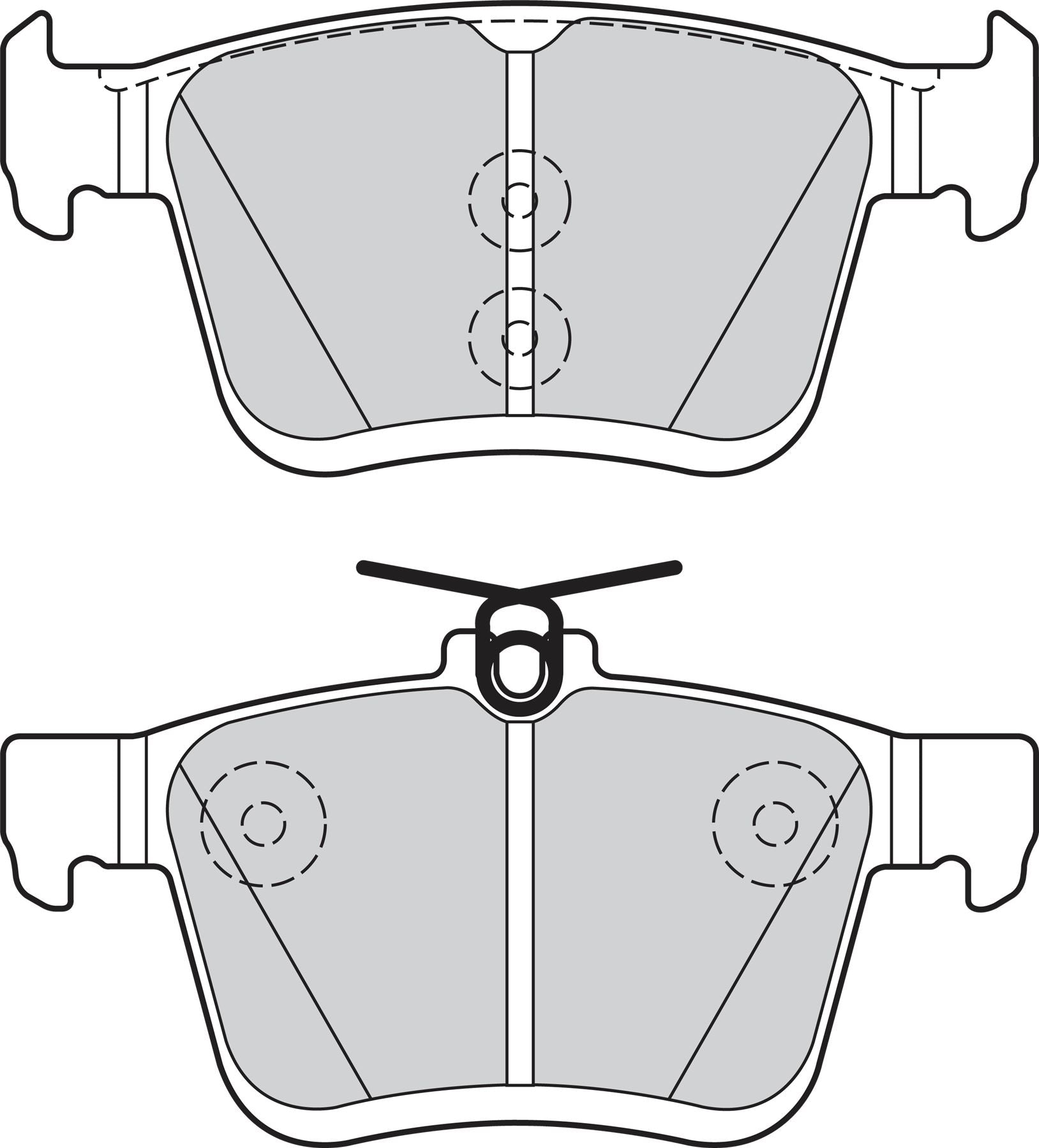 Valeo Rear Brake Pad Set for Skoda, Seat & more, OEM quality, OEM 5Q0698451AD, MPN 302146