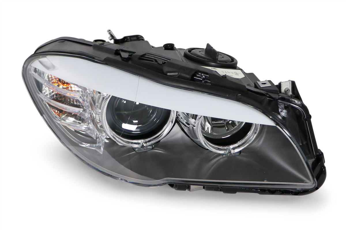 BMW 5 Series Right Headlight, Hella OEM, OEM 63117203242 - View 4