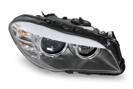 BMW 5 Series Right Headlight, Hella OEM, OEM 63117203242 - View 4