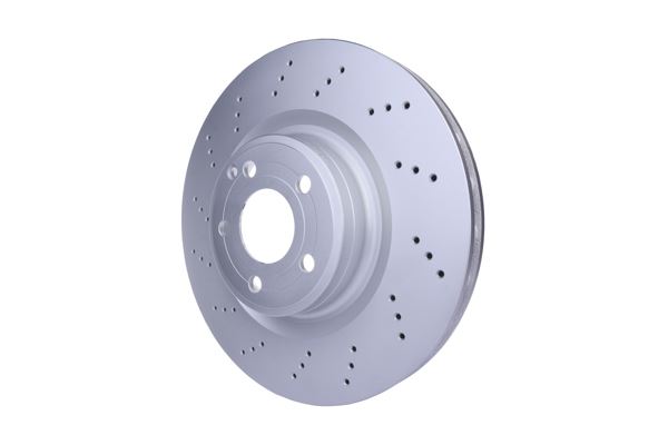 Mercedes-Benz SLK Brake Disc, Hella OEM, OEM 1724210212, MPN 8DD 355 122-891