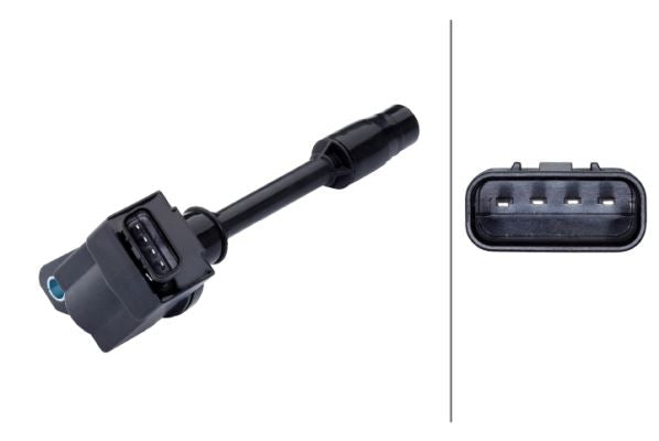 Hella Ignition Coil for Toyota, OEM quality, OEM 90919-02272, MPN 5DA 358 168-091