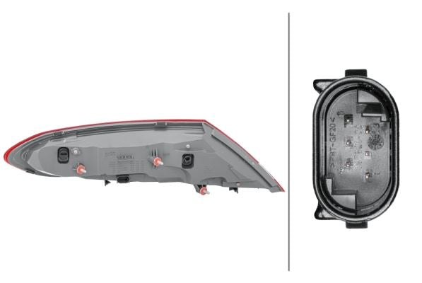 Mercedes-Benz C-Class Right Rear Light, Hella OEM, OEM 205 906 64 00 - View 3
