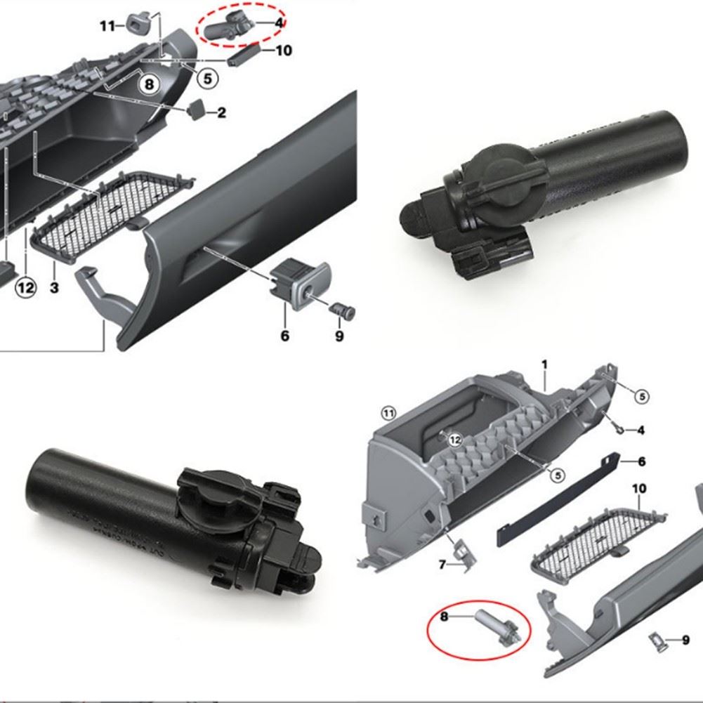 Glove Box - for BMW - OEM 51169227250 | Eurowagens - View 4