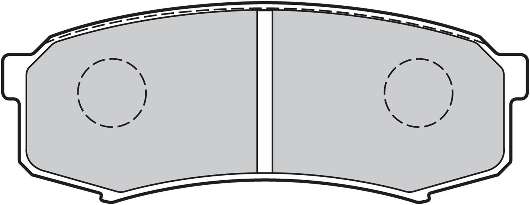 Valeo Rear Brake Pad Set for Toyota, Lexus & more, OEM quality, OEM 04465-60010, MPN 301777