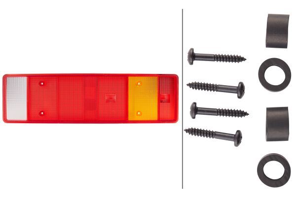 Volkswagen Lt 28-46 II Rear Light, Hella OEM, OEM 1272653 - View 3