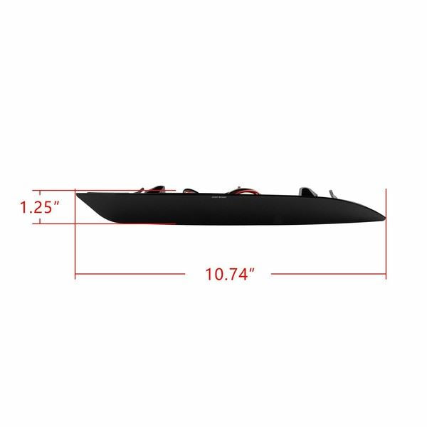 Bumper Reflector Brake Light Rear - for Vauxhall - OEM 1223026 | Eurowagens - View 9