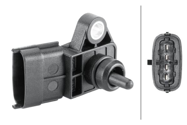 Hella Boost Pressure Sensor for Kia & Hyundai, OEM quality, OEM 39300-2B100, MPN 6PP 358 152-311