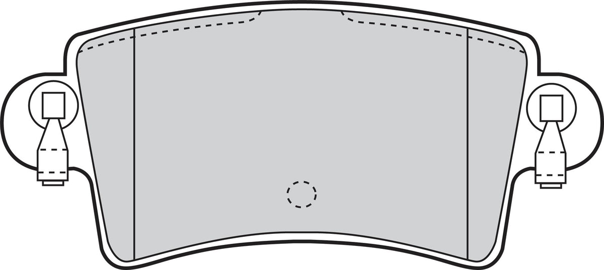 Valeo Rear Brake Pad Set for Nissan, Vauxhall & more, OEM quality, OEM 44060-00QAE, MPN 302034