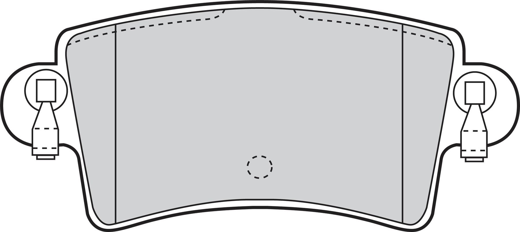 Valeo Rear Brake Pad Set for Nissan, Vauxhall & more, OEM quality, OEM 44060-00QAE, MPN 302034