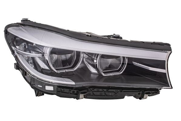 BMW 7 Series Right Headlight, Hella OEM, OEM 63117408718, MPN 1LX 354 854-041