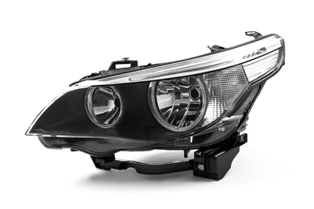 BMW 5 Series Left Headlight, Hella OEM, OEM 63126910779, MPN 1LF 008 673-091
