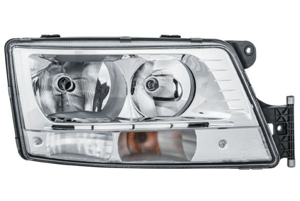 MAN TGS TGX Right Headlight, Hella OEM, OEM 81251016764, MPN 1LH 354 987-181