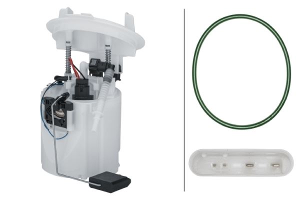 Hella Fuel Pump for Mercedes-Benz, OEM quality, OEM 204 470 07 94, MPN 8TF 358 302-981