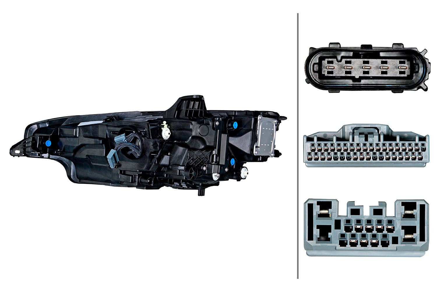 Hella LED Right Headlight for Volvo, OEM quality, OEM 32338007 - View 5