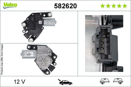 Valeo Rear Wiper Motor for Mercedes-Benz, OEM quality, OEM A4479061900, MPN 582620