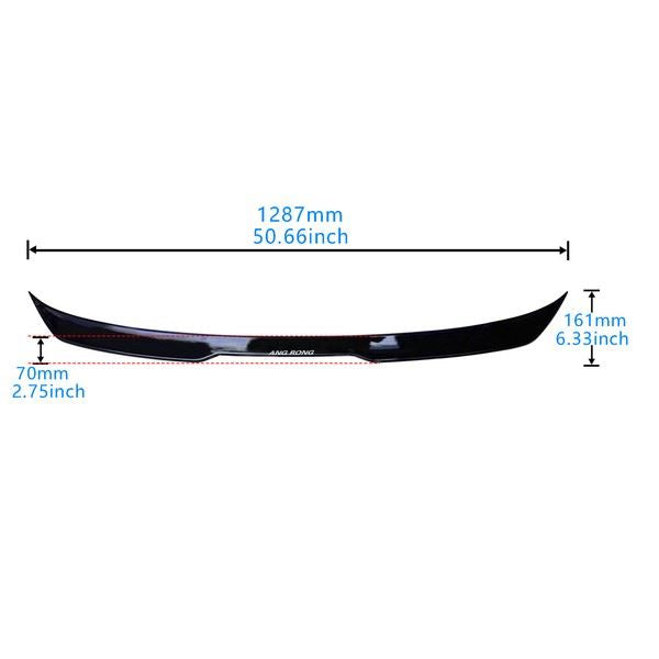 Bumper Lip Spoiler Rear - for BMW | Eurowagens - View 8