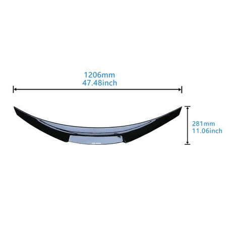 Boot Spoiler Rear - for BMW | Eurowagens - View 3
