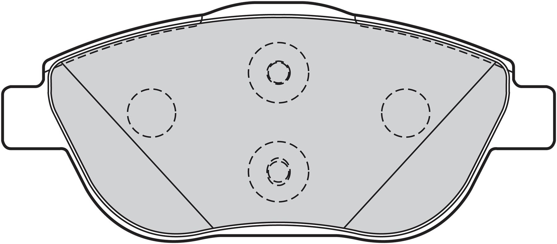 Valeo Front Brake Pad Set for Citroen, Peugeot & more, OEM quality, OEM 3649095, MPN 302148