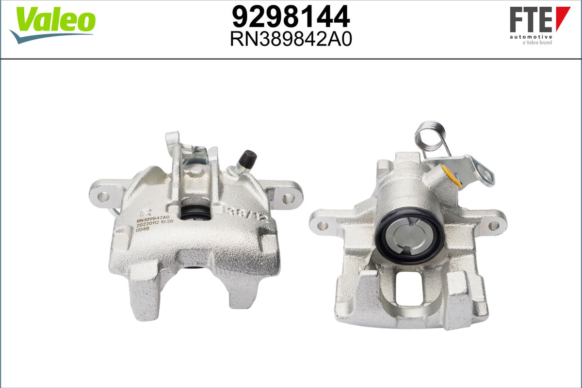 Valeo Right Brake Caliper Right for Volkswagen & Seat, OEM quality, OEM 7D0615424A, MPN 9298144