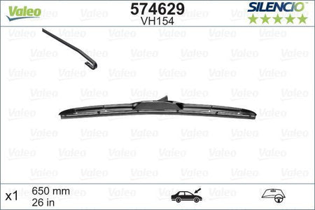 Valeo Front Wiper Blade for Toyota, Nissan & more, OEM quality, OEM 76620TF0004 - View 4