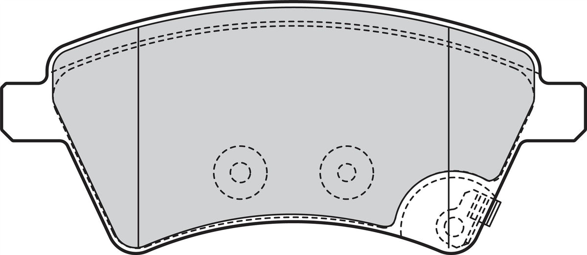 Valeo Front Brake Pad Set for Fiat & Suzuki, OEM quality, OEM 55810-79J00, MPN 301804