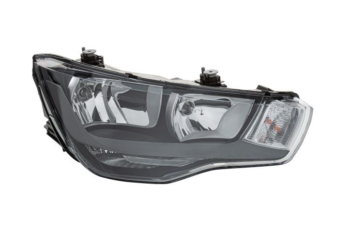 Audi A1 Right Headlight, Hella OEM, OEM 8X0941004A, MPN 1LG 354 837-041