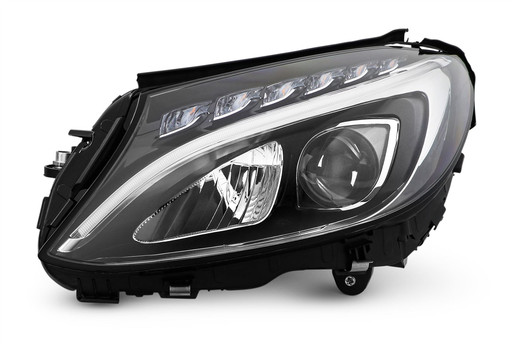 Mercedes-Benz C-Class Left Headlight, Magneti Marelli OEM, OEM A2058203861, MPN MHL8502