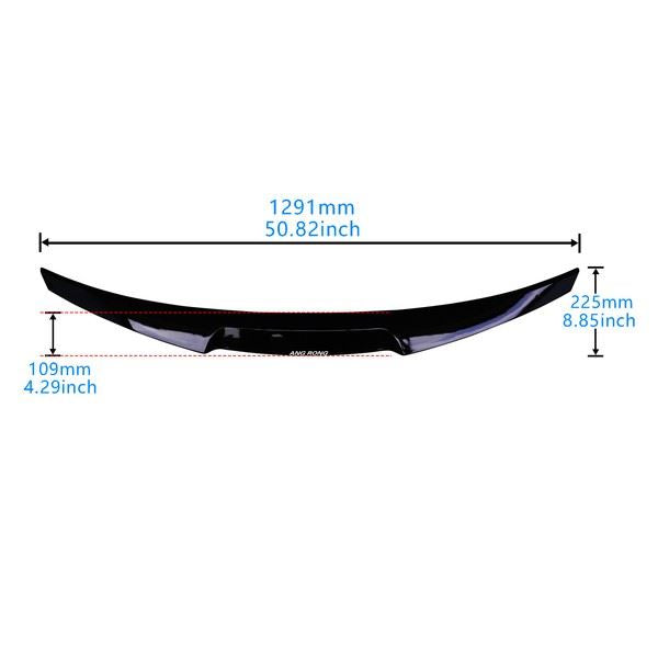 Boot Spoiler Lip Rear - for BMW | Eurowagens - View 4
