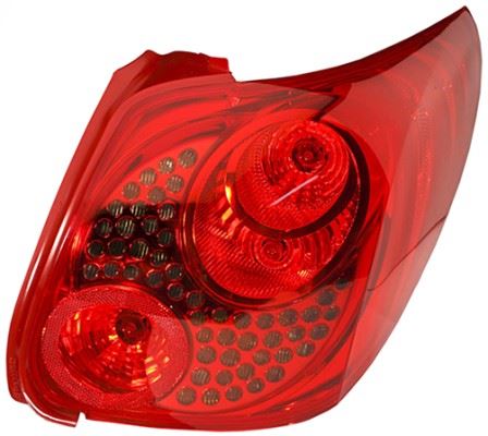 Peugeot 207 Sw Left Rear Light, Hella OEM, OEM 6350.CT