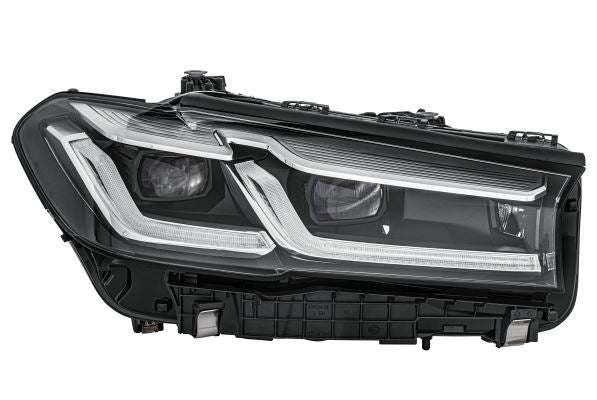 BMW 5 Series G30 G31 Right Headlight, Hella OEM, OEM 63119479264, MPN 1LX 015 449-441