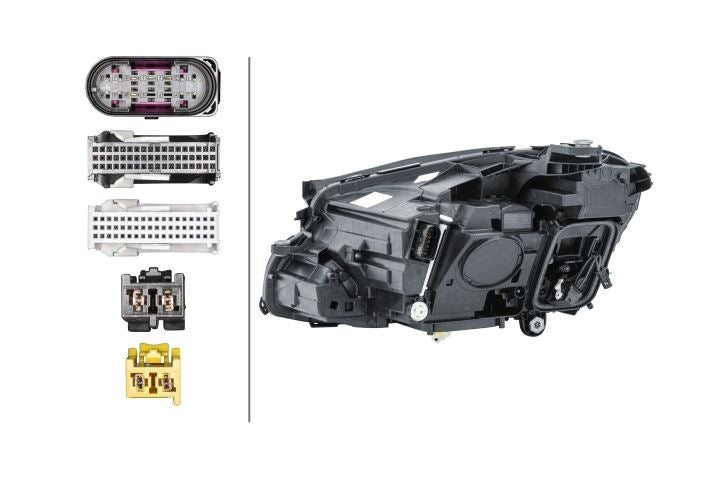 Hella LED Right Headlight for Mercedes-Benz, OEM quality, OEM A2139062606 - View 3