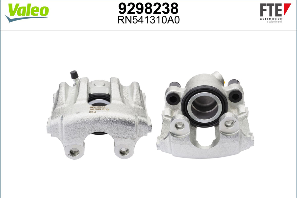 Valeo Left Brake Caliper Left for BMW, OEM quality, OEM 1160351, MPN 9298238