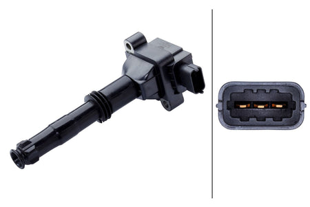 Hella Ignition Coil for Porsche, OEM quality, OEM 996 602 101 01 - View 3