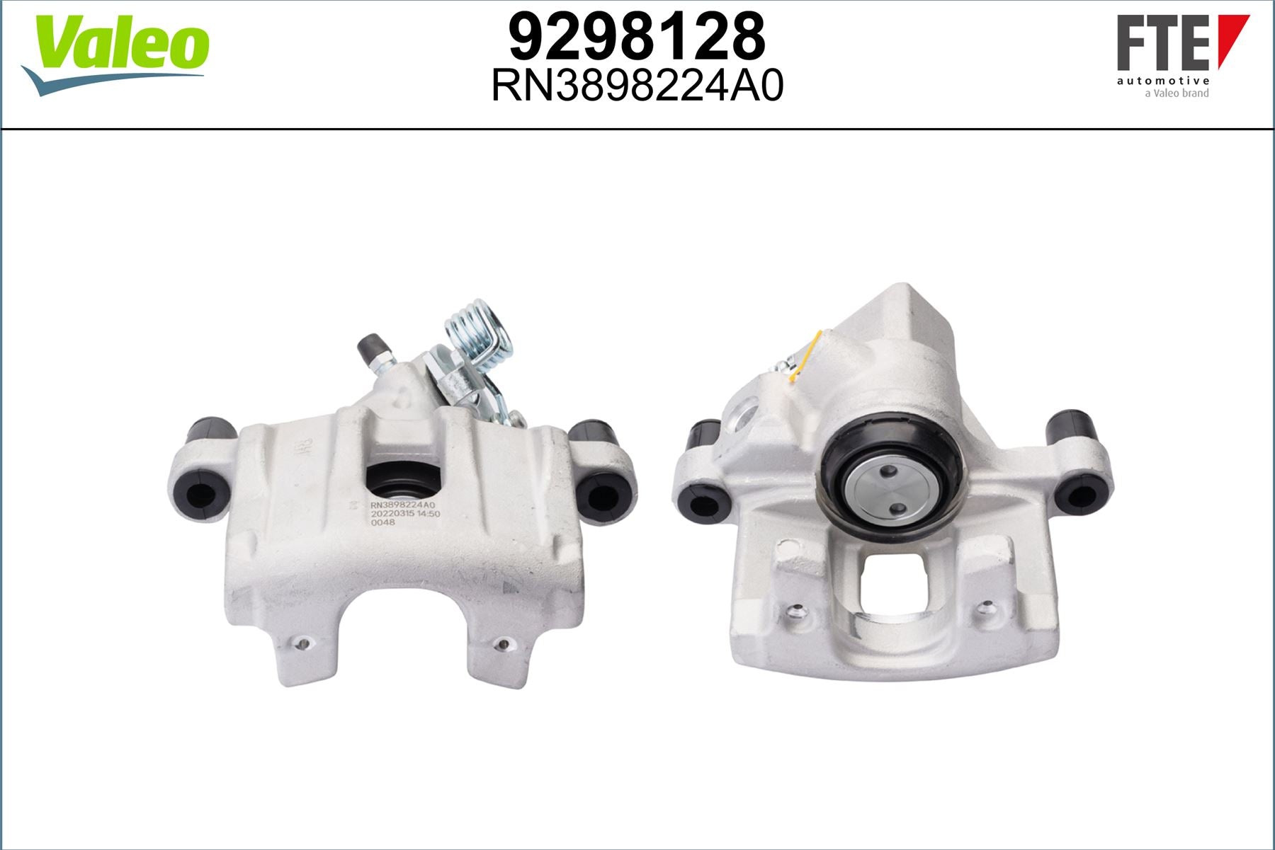 Valeo Right Brake Caliper Right for Volvo, Mazda & more, OEM quality, OEM 8M512M088B1B, MPN 9298128