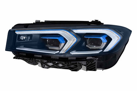 BMW 3 Series Left Headlight, Hella OEM, OEM 9450803 - View 4