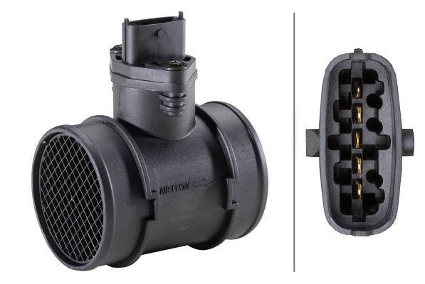 Hella Mass Air Flow Meter for Hyundai & Kia, OEM quality, OEM 2816438200, MPN 8ET 358 095-941